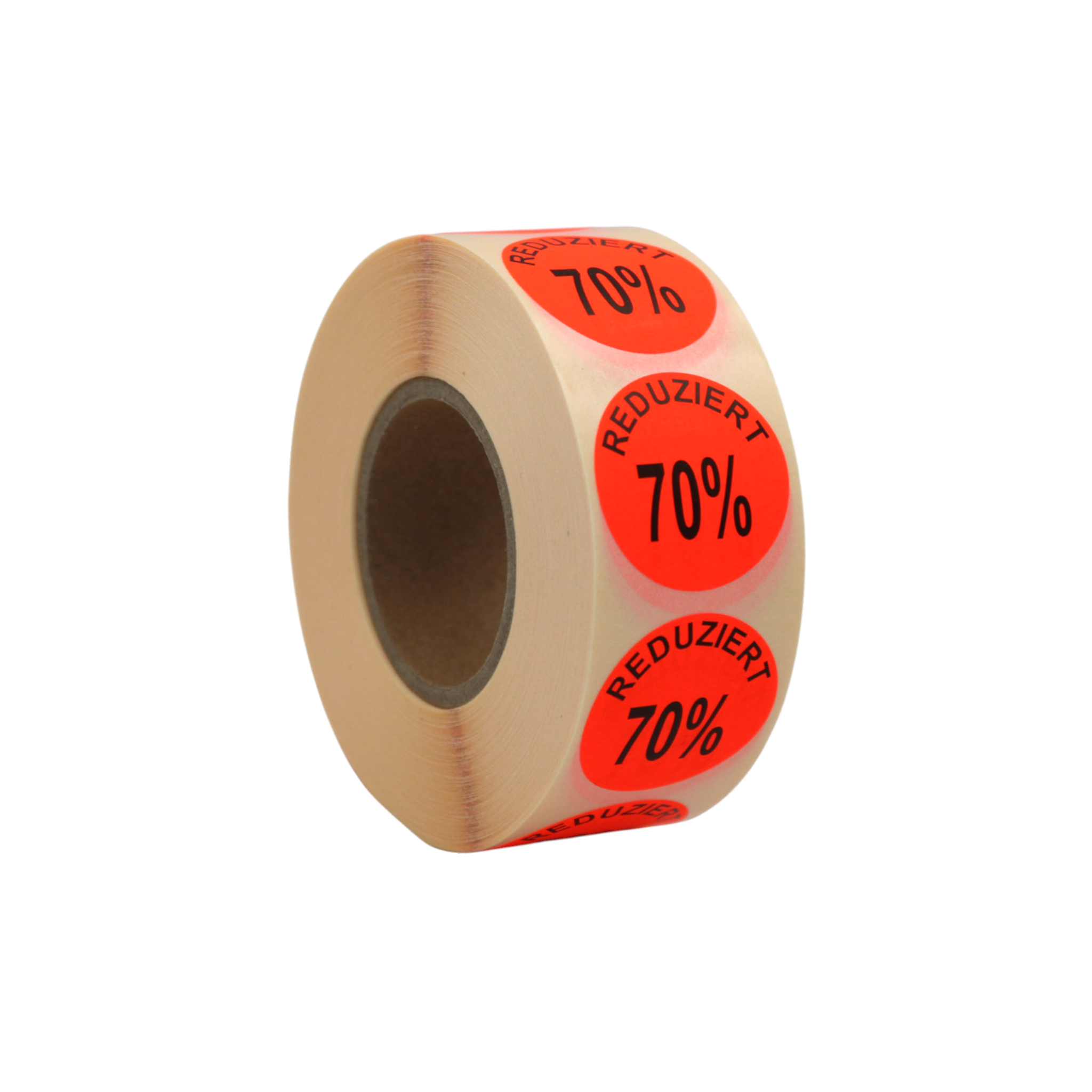 30mm rund fl.rot -REDUZIERT 70%-