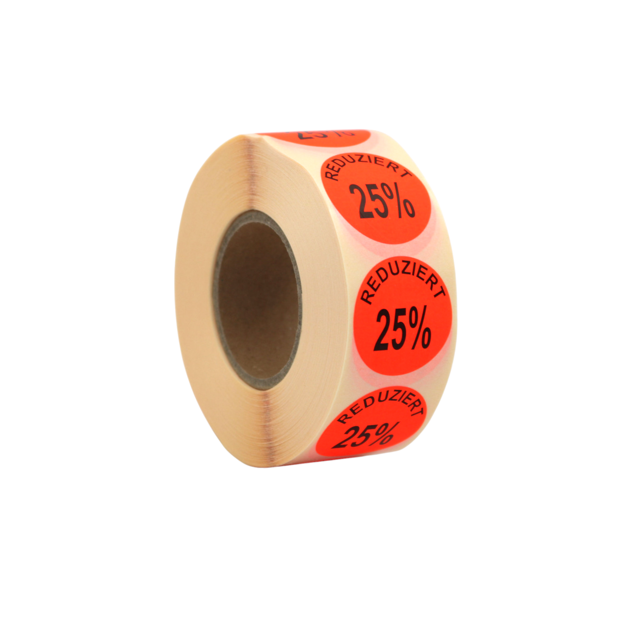 30mm rund fl.rot  -REDUZIERT 25%-