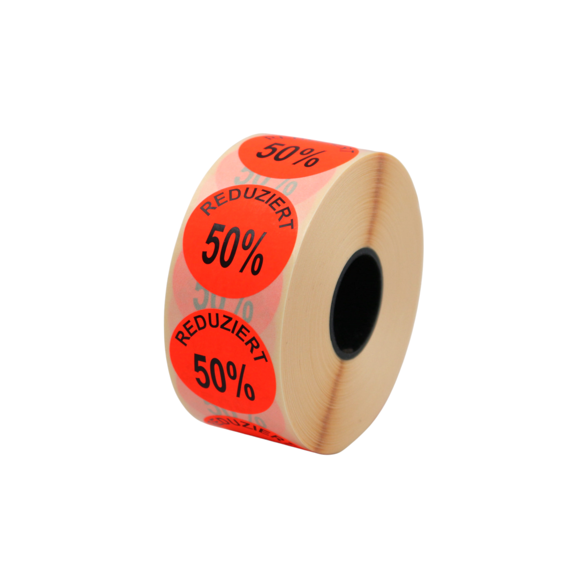 30mm rund fl.rot -REDUZIERT 50%-