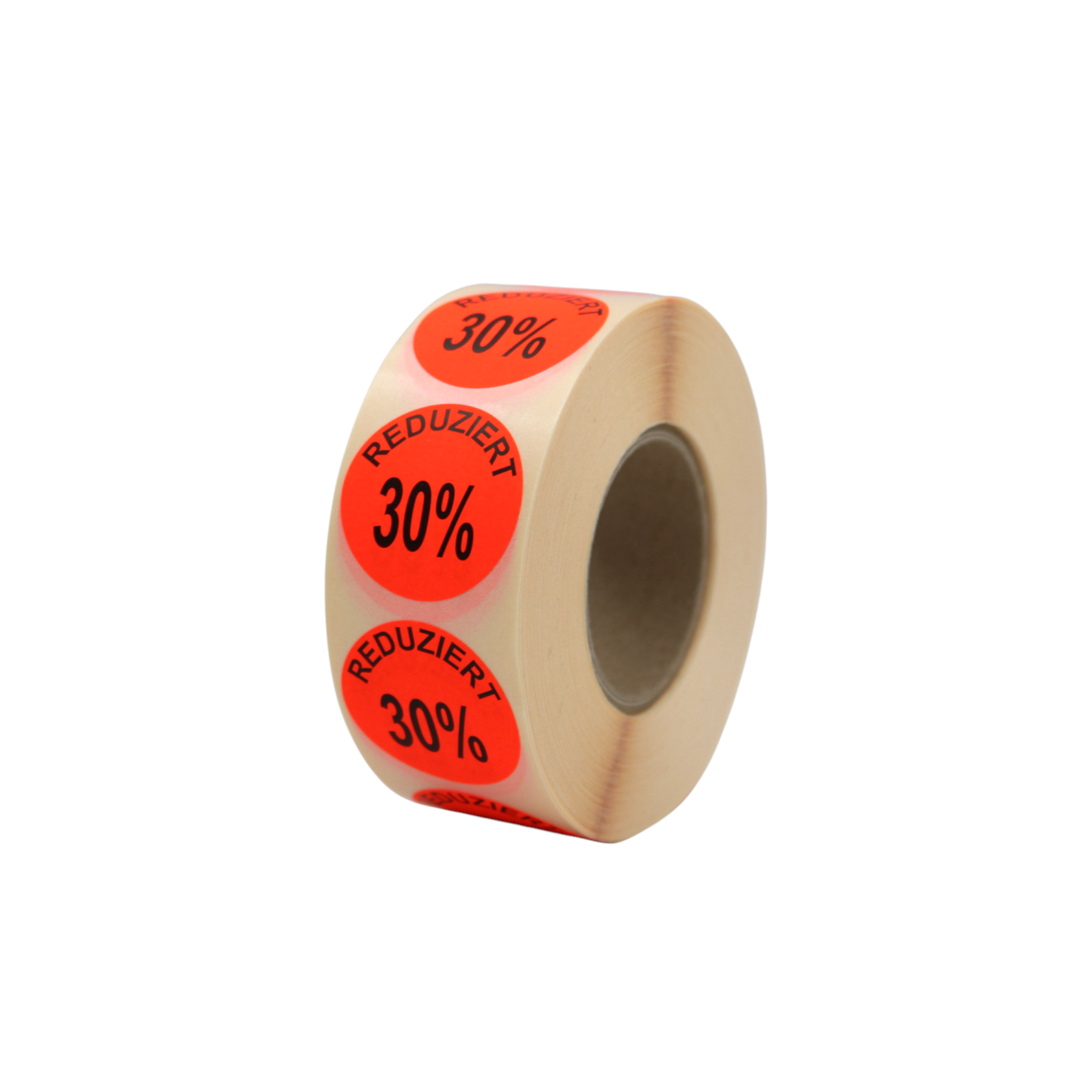 30mm rund fl.rot -REDUZIERT 30%-