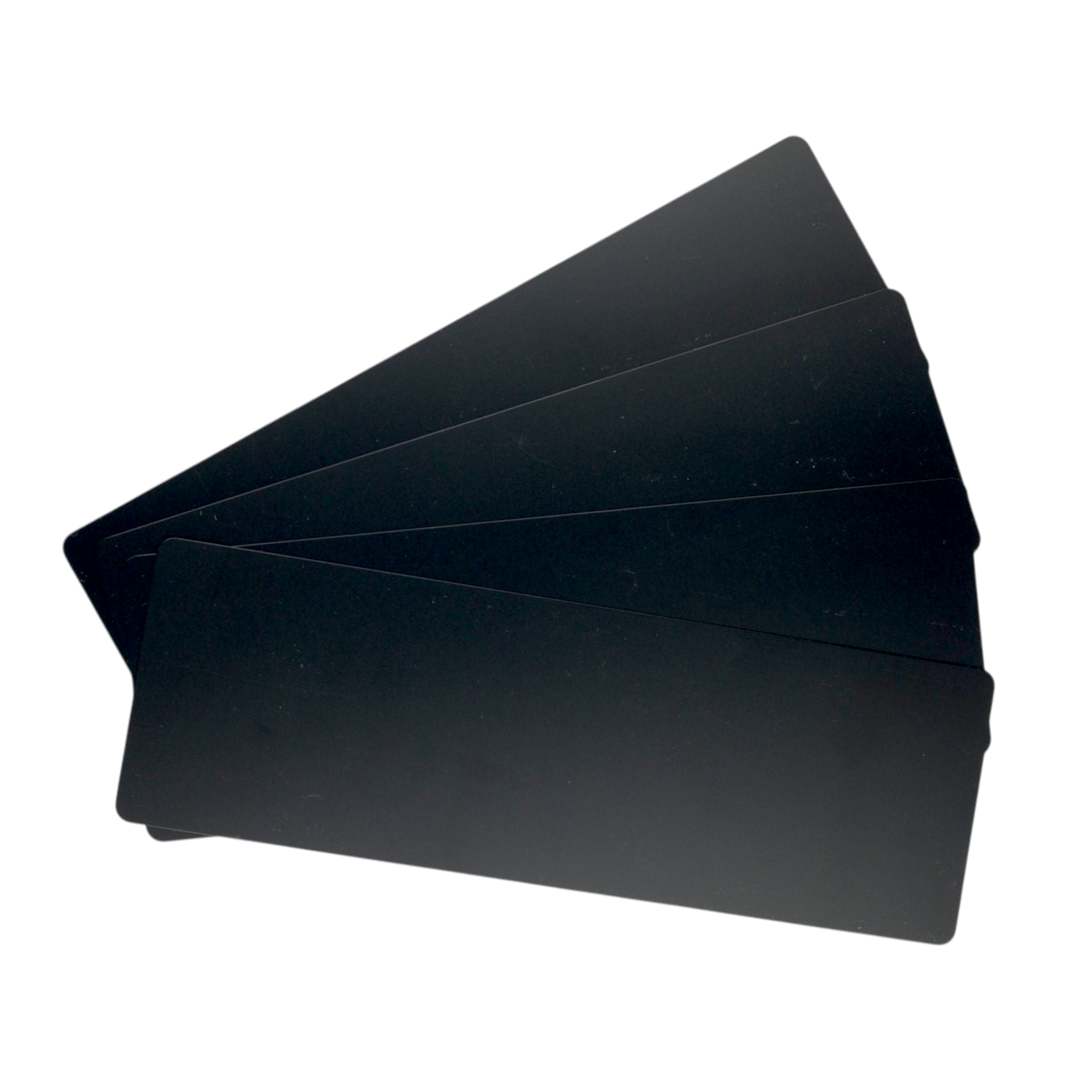 Plastikkarten PVC schwarz matt
