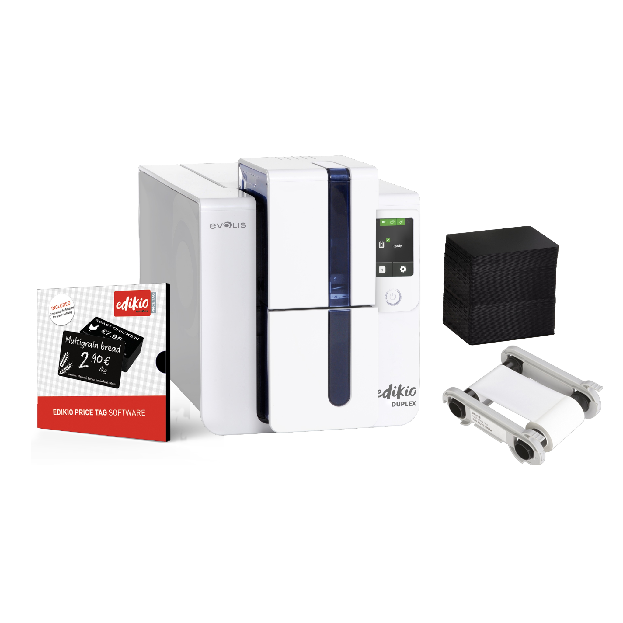 Evolis Edikio Duplex Kartendrucker-Bundle