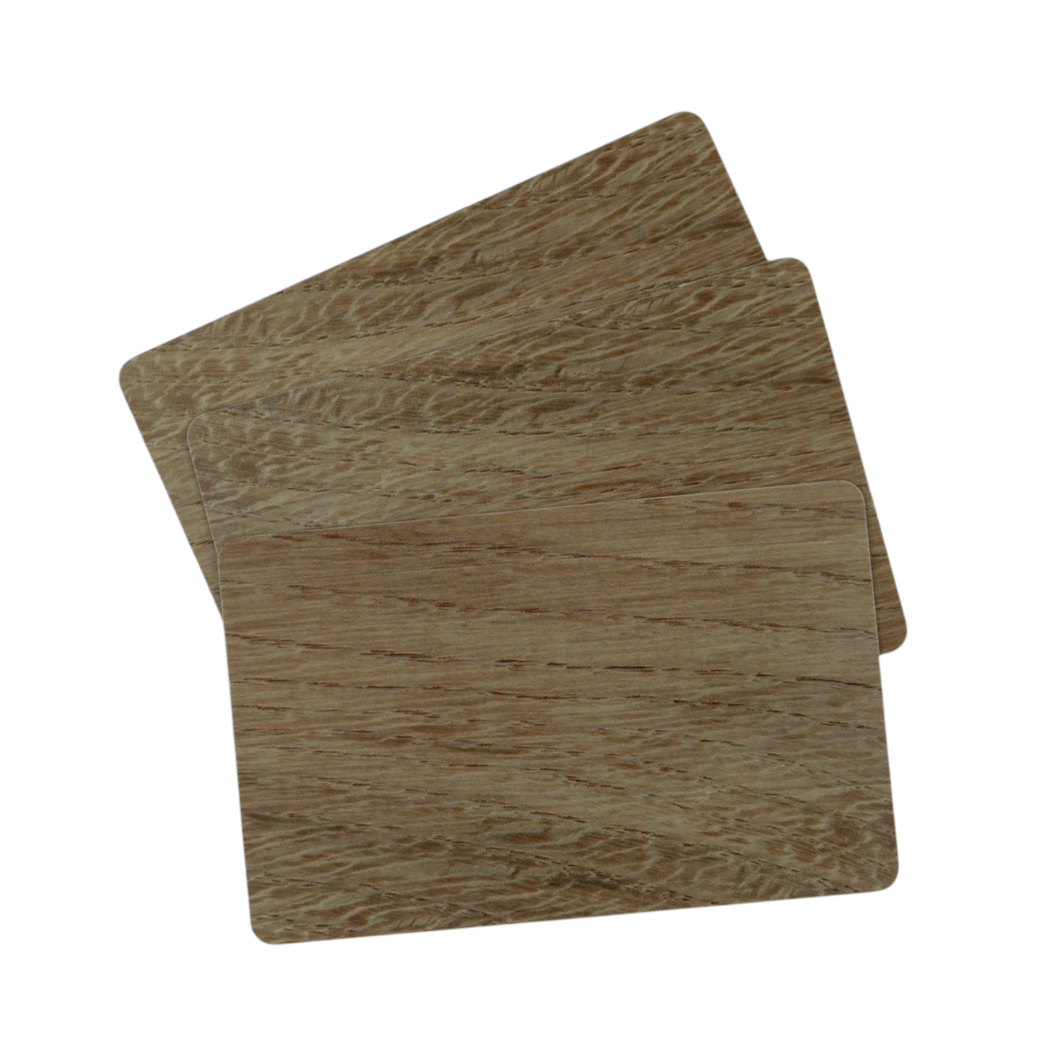 Plastikkarten PVC Holzoptik